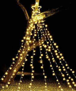 Joiedomi 335 LED Tree Decoration Star Lights, Warm White