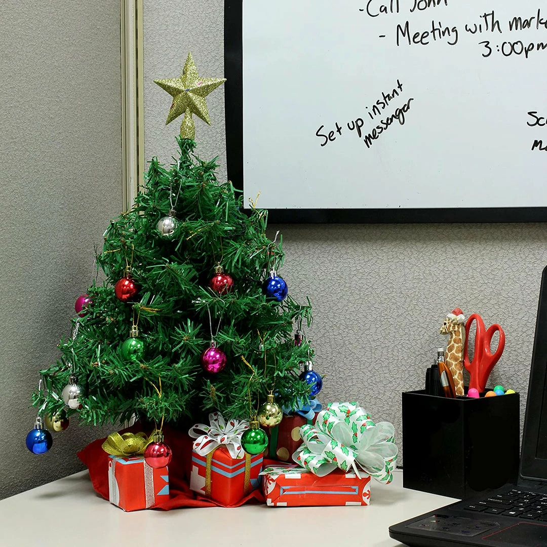 Joiedomi 20" Tabletop Mini Christmas Tree Set All Holiday Decor 1 Joiedomi 20" Tabletop Mini Christmas Tree Set All Holiday Decor