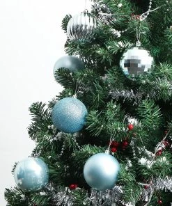 Joiedomi All Holiday Decor 3.15'' Baby Blue Christmas Ball Ornaments 18Pcs 9 Joiedomi All Holiday Decor 3.15'' Baby Blue Christmas Ball Ornaments 18Pcs