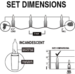 Joiedomi 3 Set Of 100-Count Clear Green Wire Christmas Lights 13 Joiedomi 3 Set Of 100-Count Clear Green Wire Christmas Lights