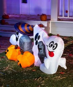 Joiedomi 6 Ft Halloween Stacked 5 Characters