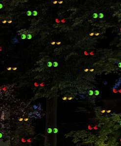 Joiedomi Halloween Flashing Peeping Eyes Lights (3 Pack, Color); Dark-activated