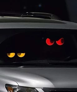 Joiedomi Halloween Flashing Peeping Eyes Lights (3 Pack, Color); Dark-activated