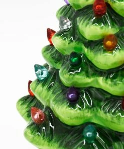 Joiedomi 7¡± Ceramic Christmas Tree With Candy Cane
