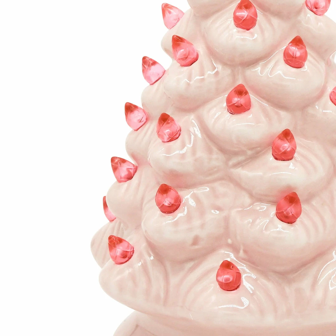 Joiedomi All Holiday Decor 7¡± Ceramic Christmas Tree (Pink) 3 Joiedomi All Holiday Decor 7¡± Ceramic Christmas Tree (Pink)