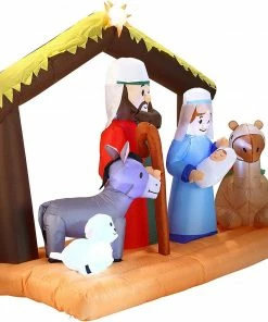 Joiedomi Large Nativity Scene Inflatable (6.5 Ft)