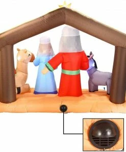 Joiedomi Large Nativity Scene Inflatable (6.5 Ft) 9 Joiedomi Large Nativity Scene Inflatable (6.5 Ft)