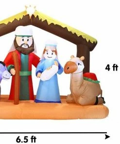Joiedomi Large Nativity Scene Inflatable (6.5 Ft) 10 Joiedomi Large Nativity Scene Inflatable (6.5 Ft)
