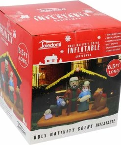 Joiedomi Large Nativity Scene Inflatable (6.5 Ft) 13 Joiedomi Large Nativity Scene Inflatable (6.5 Ft)
