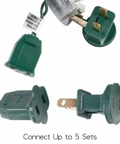 Joiedomi 3 Set Of 100-Count Clear Green Wire Christmas Lights 12 Joiedomi 3 Set Of 100-Count Clear Green Wire Christmas Lights