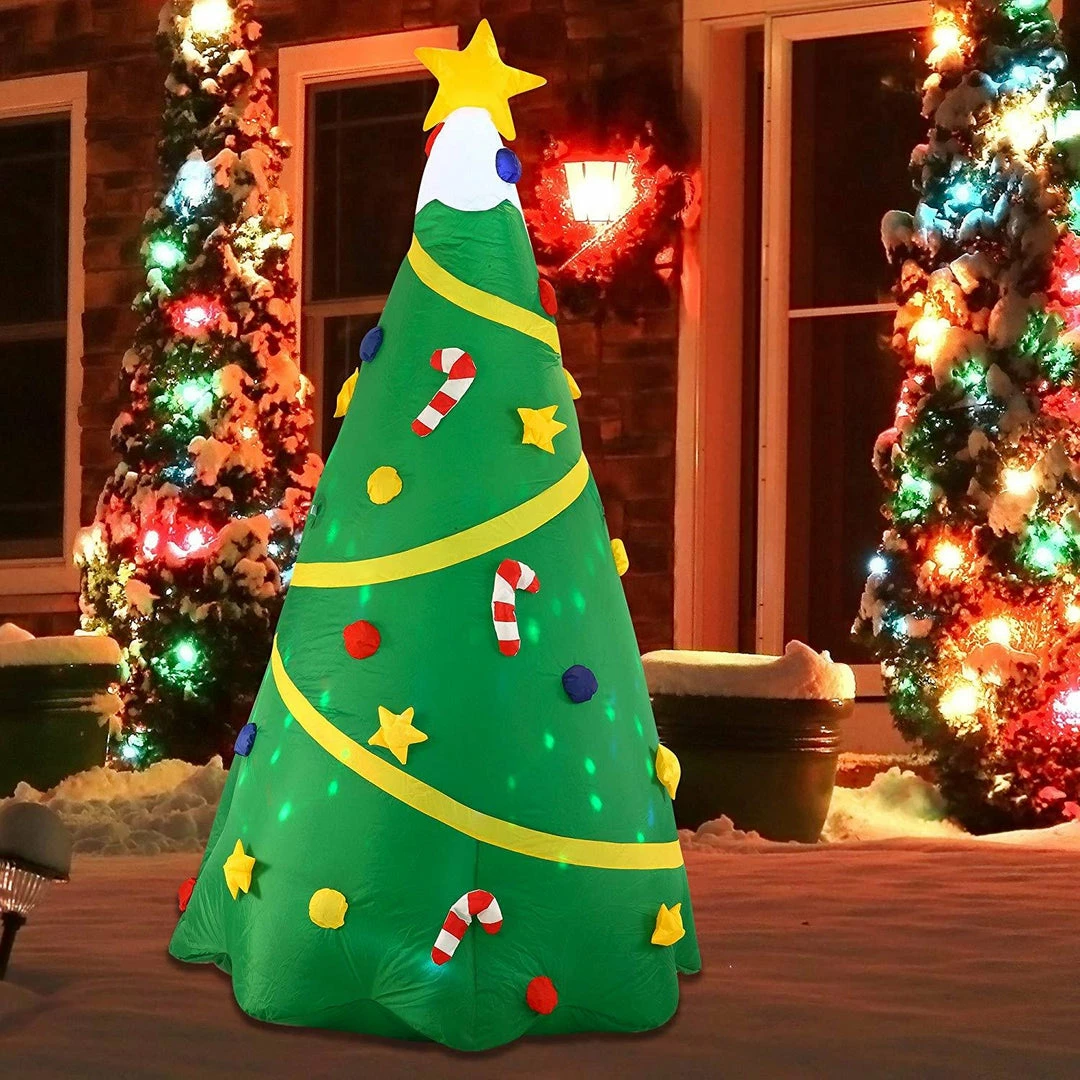 Joiedomi Jumbo Christmas Tree With Lights Inflatable (8 Ft) Inflatables 1 Joiedomi Jumbo Christmas Tree With Lights Inflatable (8 Ft) Inflatables