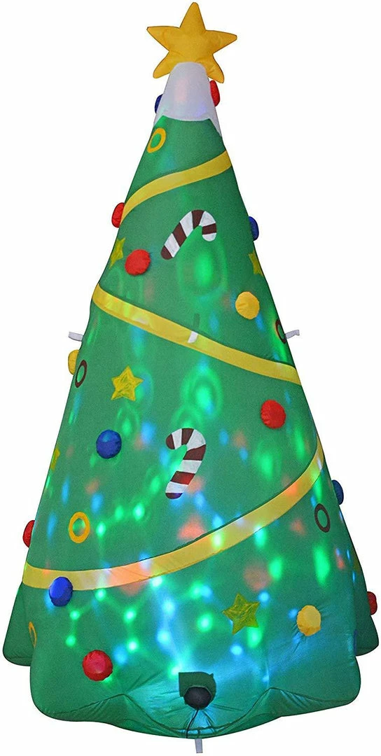 Joiedomi Jumbo Christmas Tree With Lights Inflatable (8 Ft) Inflatables 3 Joiedomi Jumbo Christmas Tree With Lights Inflatable (8 Ft) Inflatables