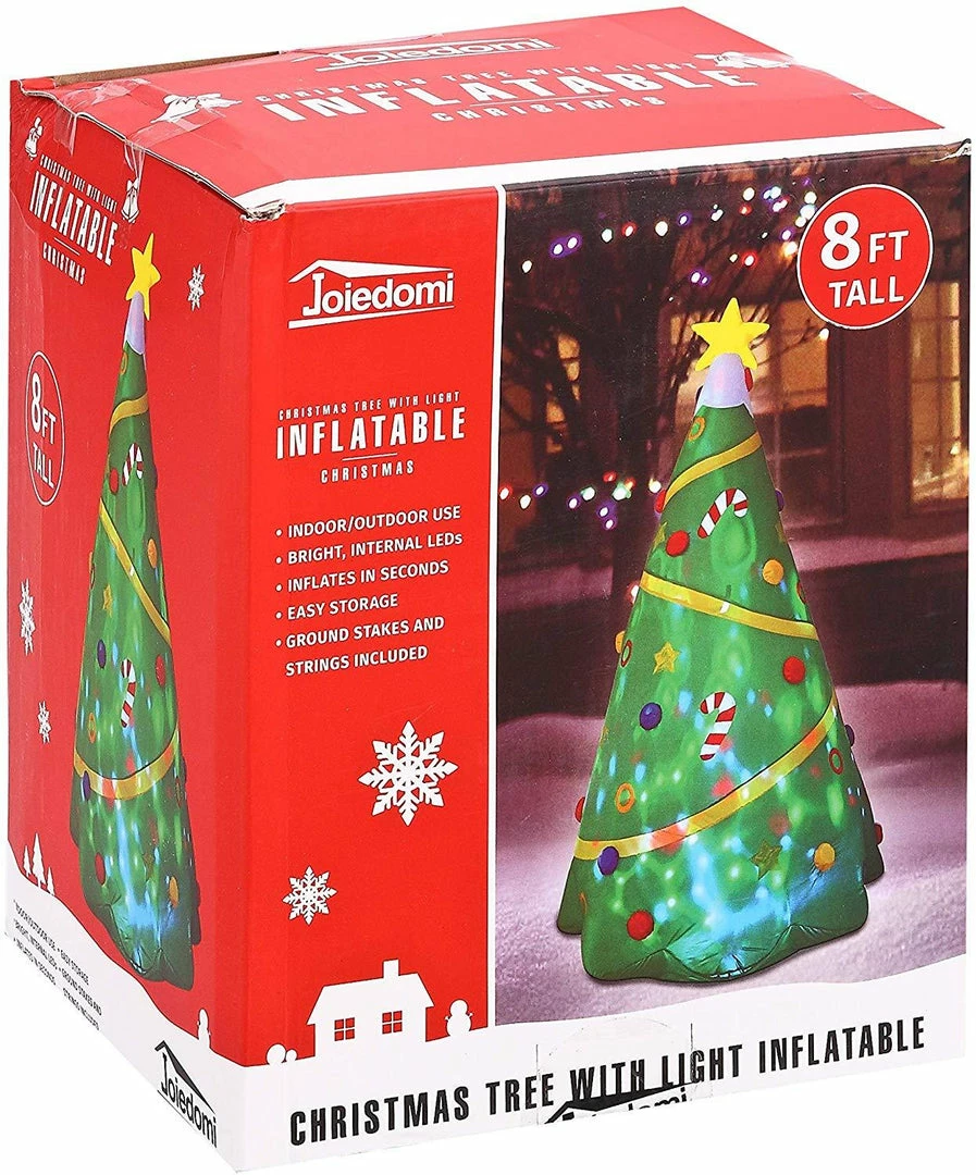 Joiedomi Jumbo Christmas Tree With Lights Inflatable (8 Ft) Inflatables 7 Joiedomi Jumbo Christmas Tree With Lights Inflatable (8 Ft) Inflatables