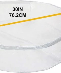 Joiedomi Organizer & Storage Clear Christmas Wreath Storage Container,2 Pack