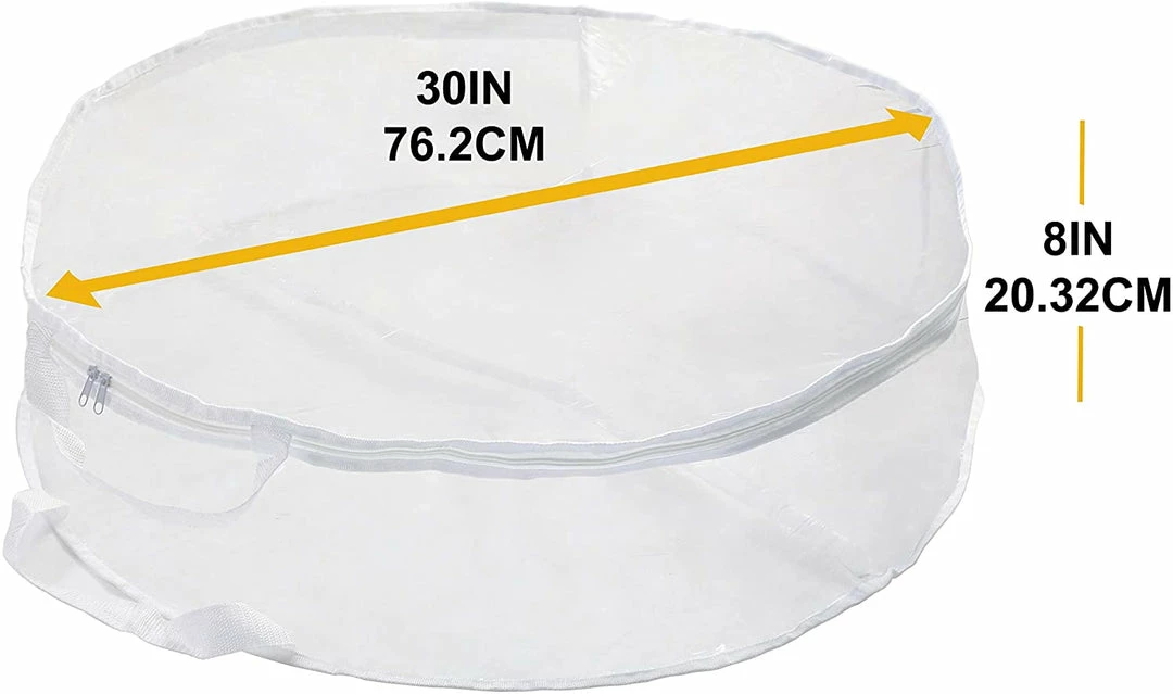 Joiedomi Organizer & Storage Clear Christmas Wreath Storage Container,2 Pack 2 Joiedomi Organizer & Storage Clear Christmas Wreath Storage Container,2 Pack