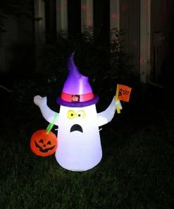 Joiedomi Tall Naughty Ghost Inflatable (5 Ft)