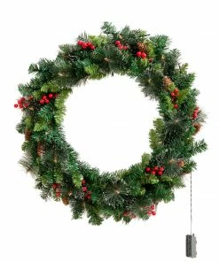 Joiedomi 24¡± Prelit Battery Operated Christmas Wreath