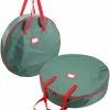 Joiedomi Organizer & Storage 2 Pack Wreath Storage Bag