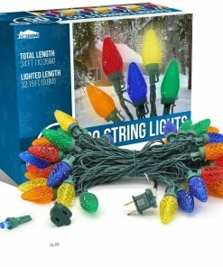 Joiedomi 50-Count C9 Christmas Lights (Multicolor)