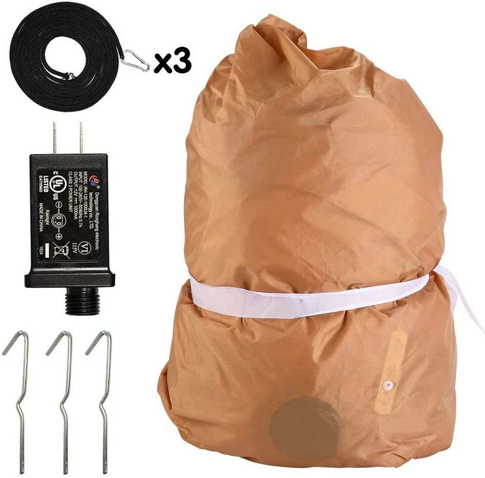 Joiedomi Jumbo Gingerbread Man Inflatable (8 Ft) Inflatables 6 Joiedomi Jumbo Gingerbread Man Inflatable (8 Ft) Inflatables