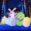 Joiedomi Large Easter Inflatable Decoration Sign Blow Up (6ft)