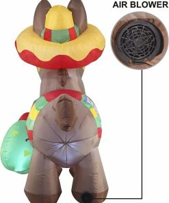 Joiedomi Large Inflatable Cinco De Mayo Donkey (6 Ft)