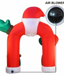 Joiedomi Giant Santa Claus With Gift Boxes Archway Inflatable (11 Ft) 8 Joiedomi Giant Santa Claus With Gift Boxes Archway Inflatable (11 Ft)