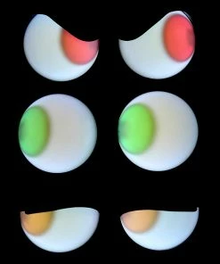 Joiedomi Halloween Flashing Peeping Eyes Lights (3 Pack); Dark-activated All Holiday Decor