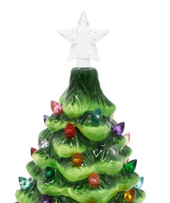 Joiedomi 7¡± Ceramic Christmas Tree With Candy Cane