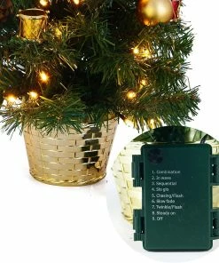 Joiedomi 20¡± Table-top Christmas Tree With Tree Topper