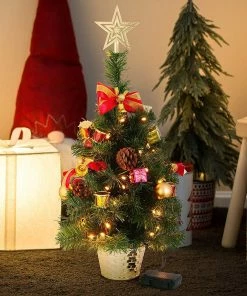 Joiedomi 20¡± Table-top Christmas Tree With Tree Topper