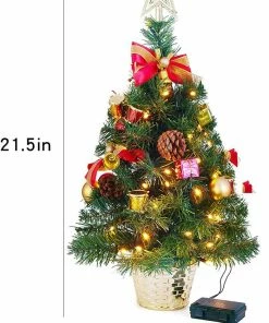 Joiedomi 20¡± Table-top Christmas Tree With Tree Topper